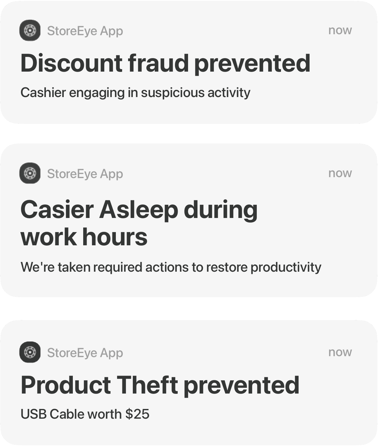 Mobile Alerts from StoreEye
