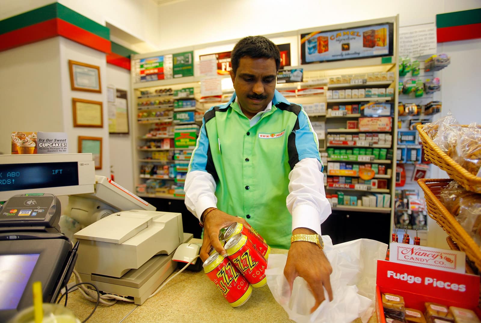 Mobile app with store monitoring